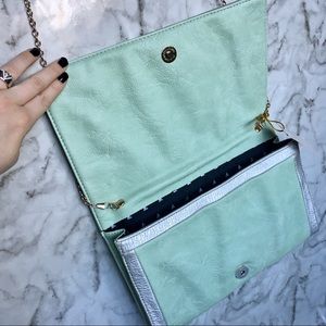 ❤️ SOLD ❤️ Faux Leather Mint Bag ✨Final Price 😘